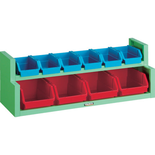 TRUSCO コンテナラックセット 875×285×310