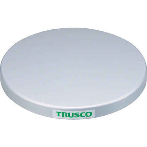 TRUSCO 回転台 100Kg型 Φ400 スチール天板