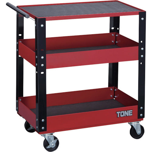 TONE 整備用工具セット ツールキャビン レッド 幅714×奥行441×高さ860mm