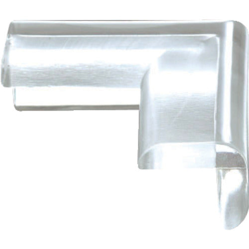 TRUSCO 安心クッション コーナー用 細 1個入り クリア