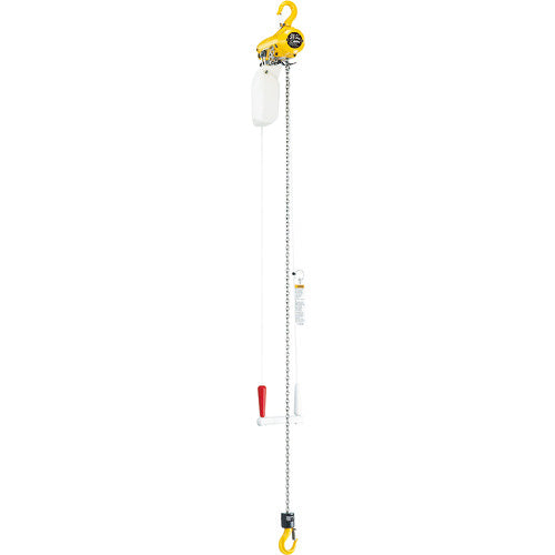 キトー エアホイスト 懸垂形(引きひも方式)標準揚程3m 定格荷重:0.25t(超微速・低中速タイプ)