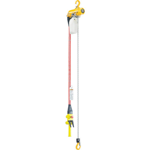 キトー エアホイスト 懸垂形(ペンダント方式)標準揚程3m 定格荷重:0.49t(超微速・低中速タイプ)