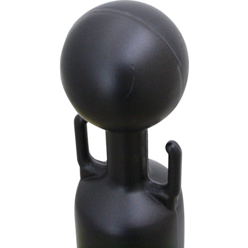 TRUSCO チェーンスタンド 黒 幅255mmX高さ837mm