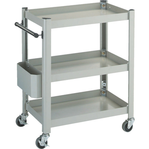 TRUSCO コンビネーションワゴン 643X427XH880 サイドBOX付