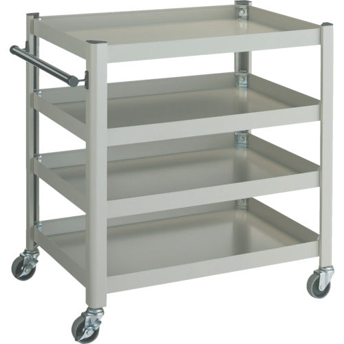 TRUSCO コンビネーションワゴン 643X427XH880 4段