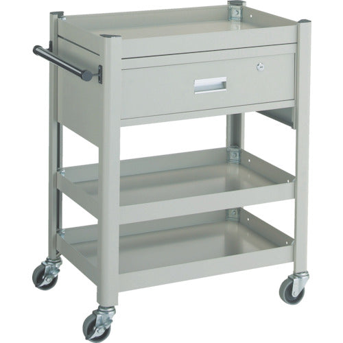 TRUSCO コンビネーションワゴン 643X427 1段引出付