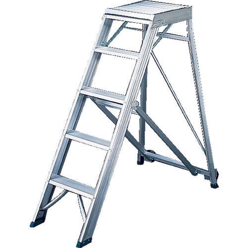 TRUSCO 折りたたみ式作業用踏み台 高さ1.50m