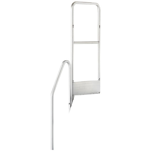 TRUSCO 踏み台TDAD用片側手すり 高さ900mm