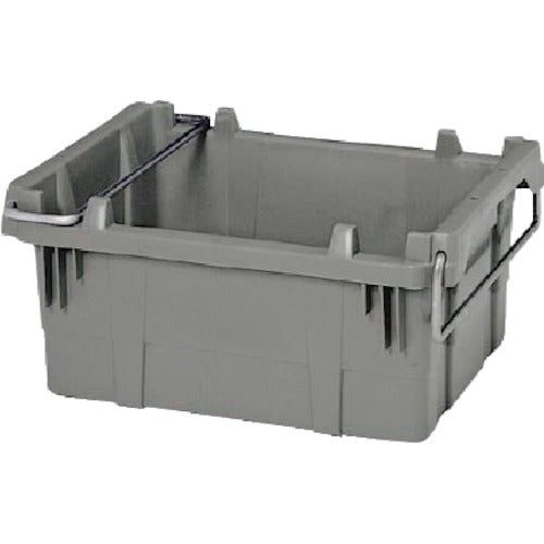 積水 TH型コンテナ(取っ手付) TH-25 グレー