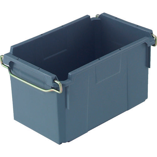 TRUSCO ネスティングコンテナ 18.6L グレー