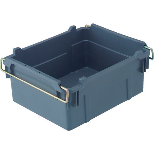 TRUSCO ネスティングコンテナ 37.7L グレー