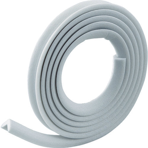 TRUSCO 角あて緩衝材 ライトグレー 20mmX3m