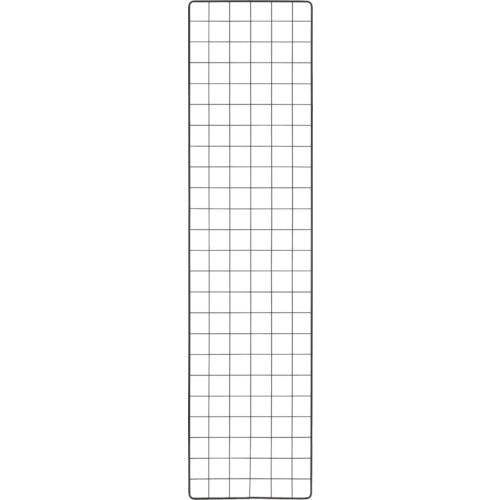 TRUSCO 棚用ディスプレイネット 金具付 300X1200 黒