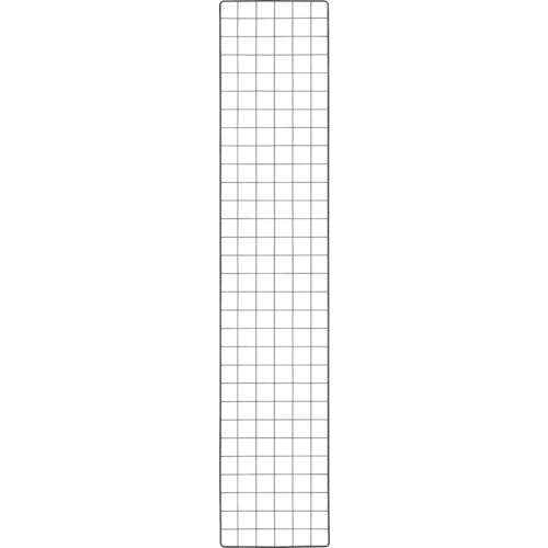 TRUSCO 棚用ディスプレイネット 金具付 300X1500 黒