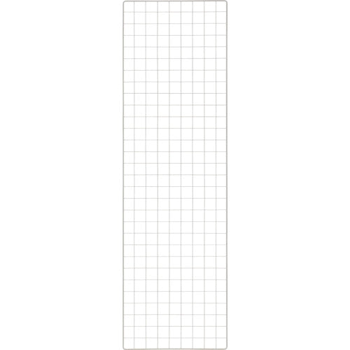 TRUSCO 棚用ディスプレイネット 金具付 450X1500 ネオグレー