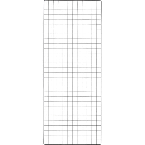 TRUSCO 棚用ディスプレイネット 金具付 600X1500 黒