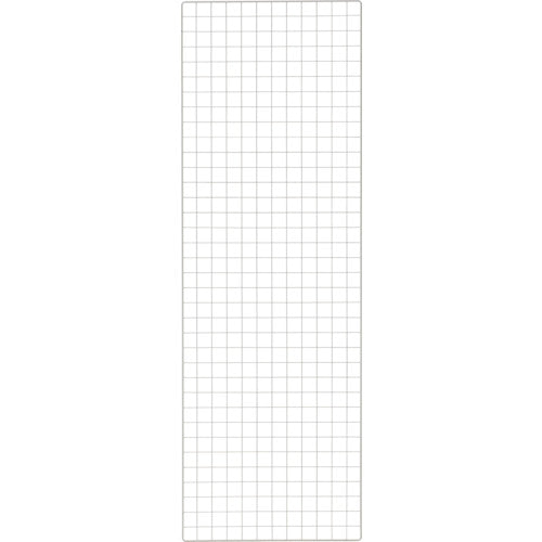 TRUSCO 棚用ディスプレイネット 金具付 600X1800 ネオグレー