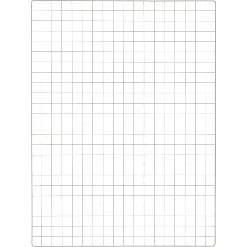 TRUSCO 棚用ディスプレイネット 金具付 900X1200 ネオグレー