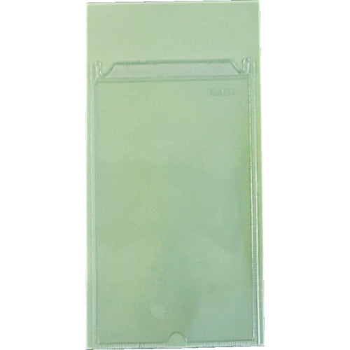 TRUSCO 粘着付カード差し 130mmX200mm 縦型 10枚入