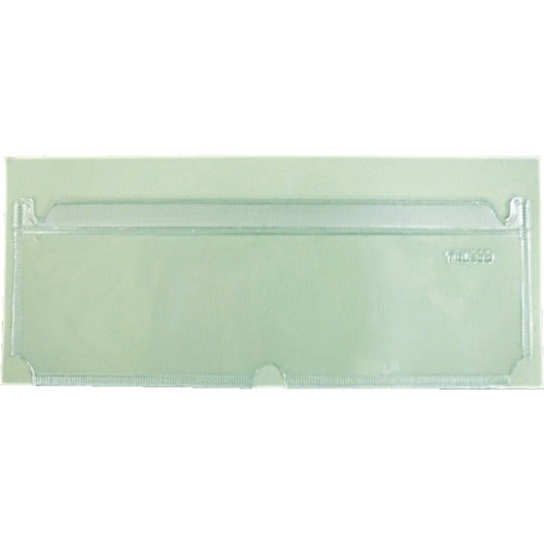 TRUSCO 粘着付カード差し 240mmX80mm 横型 10枚入