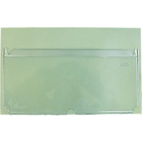 TRUSCO 粘着付カード差し 250mmX120mm 横型 10枚入