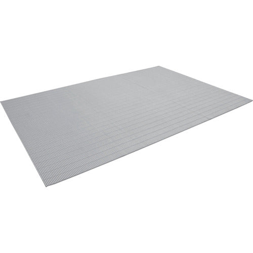 TRUSCO ジャバラマットスリム 1200X1800mm ライトグレー