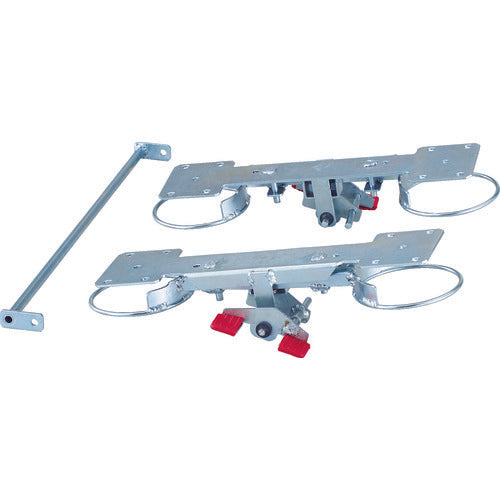 TRUSCO 樹脂台車 グランカート用リング式 自在4輪ストッパー