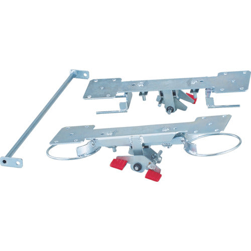 TRUSCO 樹脂台車 グランカート用リング式 自在2輪固定2輪ストッパー