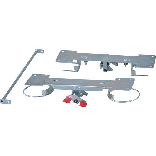 TRUSCO 樹脂台車 グランカート用リング式 自在2輪固定2輪ストッパー