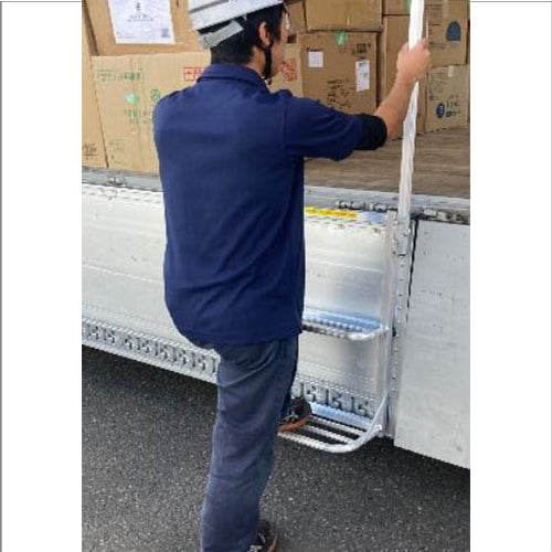 トラック用荷台はしご ワイドPRO