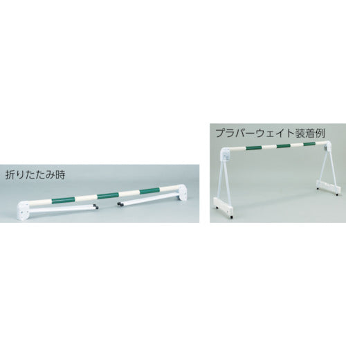 TRUSCO プラバー(グリーン/ホワイト)1.5M