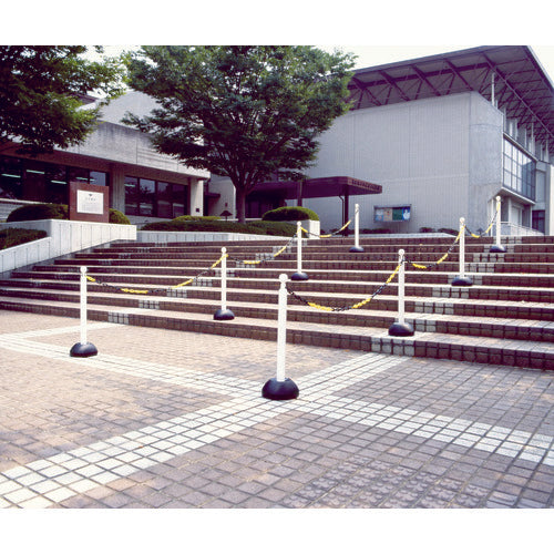 TRUSCO プラチェーン 8MMX50M 黄/黒