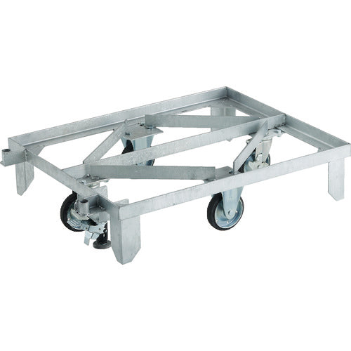 TRUSCO ネットパレット台車 0810用 Lストッパー付