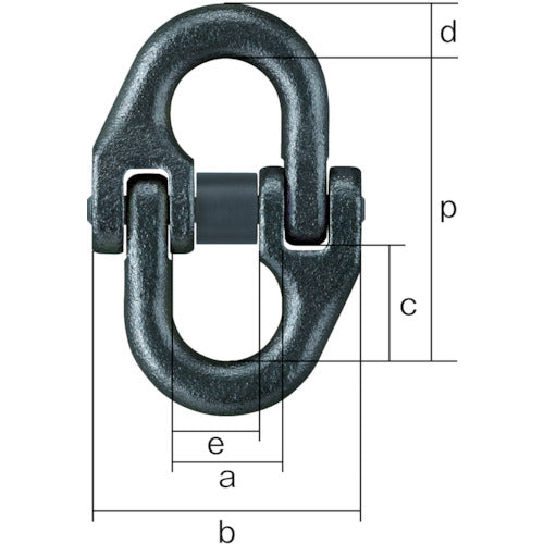 キトー チェンスリング(アイタイプ)加工部材 ハイカップリングHC