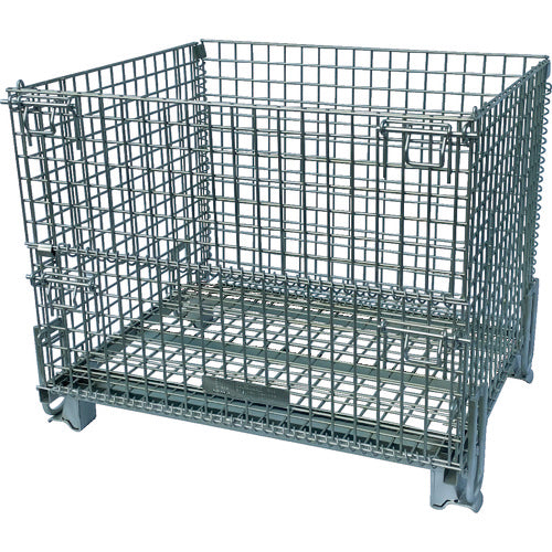 サンキン メッシュパレット 段積みブラケットタイプ 1200x1000x900mm