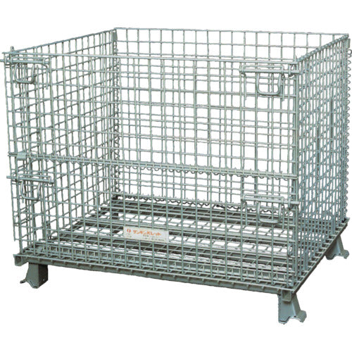 サンキン メッシュパレット【コイルタイプ】800×500×540mm 300kg