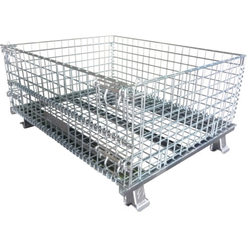 サンキン メッシュパレット【コイルタイプ】1000×800×510mm 1000kg