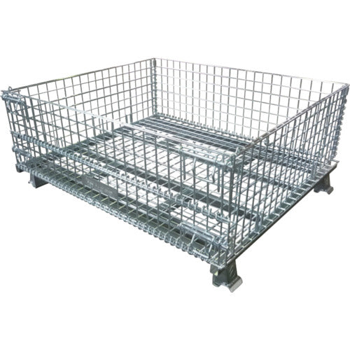 サンキン メッシュパレット【 コイルタイプ 】1200×1000×510mm 1000kg