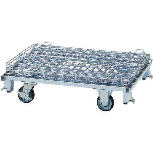 TRUSCO ネットパレット車輪付 1000x800x935mm 500kg