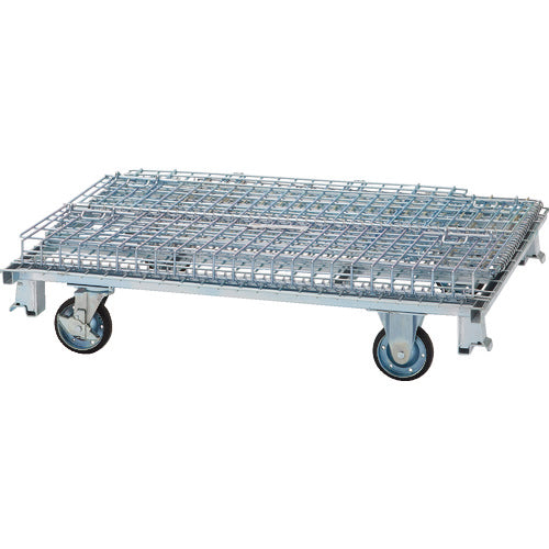 TRUSCO ネットパレット車輪付 1200x1000x995mm 700kg