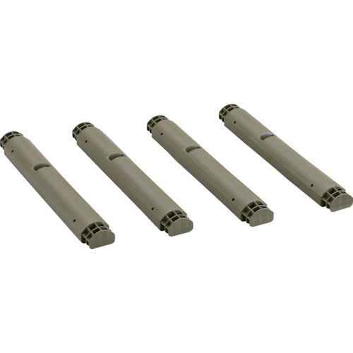 TRUSCO プラ棚用 脚のみ4本セット 高さ515mm用 つや消しОD