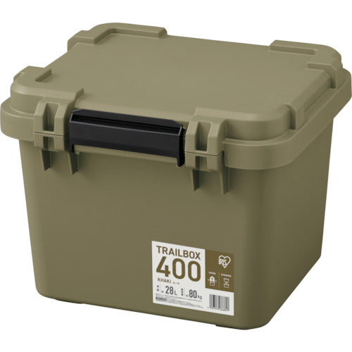 IRIS 297256 TRAILBOX 400 カーキ