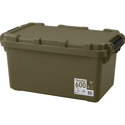IRIS 297883 TRAILBOX 600 カーキ