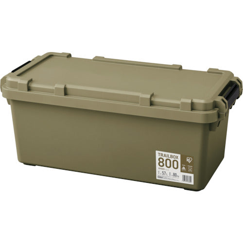 IRIS 297255 TRAILBOX 800 カーキ