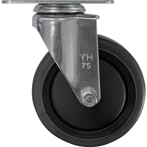 TRUSCO 折りたたみメッシュコンテナ用 自在キャスター4個セット