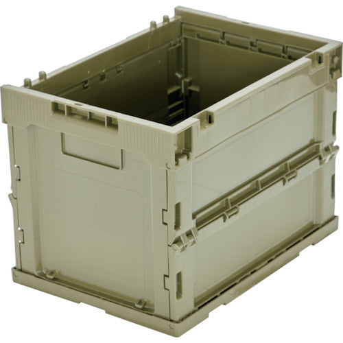 TRUSCO オリコン α折りたたみコンテナ 20L OD色