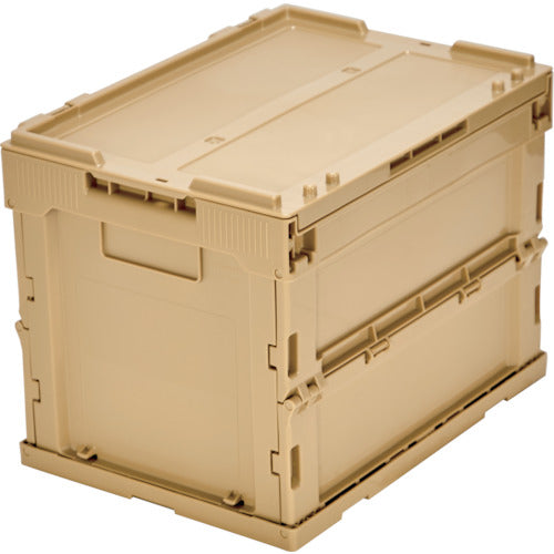 TRUSCO オリコン α折りたたみコンテナ フタ付 20L LS色