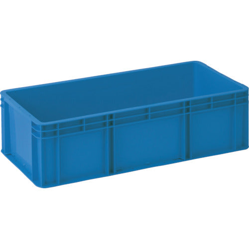 TRUSCO リサイクルコンテナTP型 35L ダークブルー