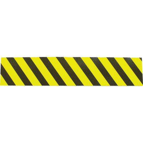 TRUSCO セーフティクッション 幅200mmX長さ1m イエローブラック