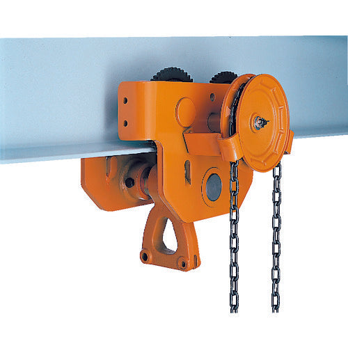 KITO ユニバーサルギヤードトロリ TSG形 定格荷重5t ハンドチェーン二つ折長さ3.5m